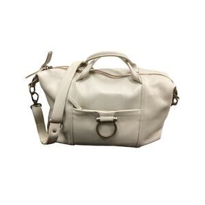 Never Used Sapahn Purse Women’s 1 Size Linda Jean Pebbled Leather Handles &Strap
